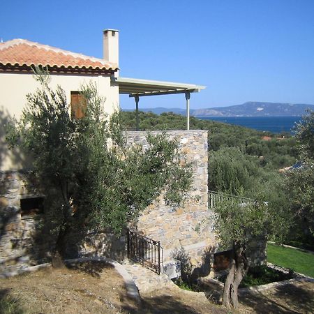 Gera'S Olive Grove - Elaionas Lesvou Hotell Marmaro  Exteriör bild