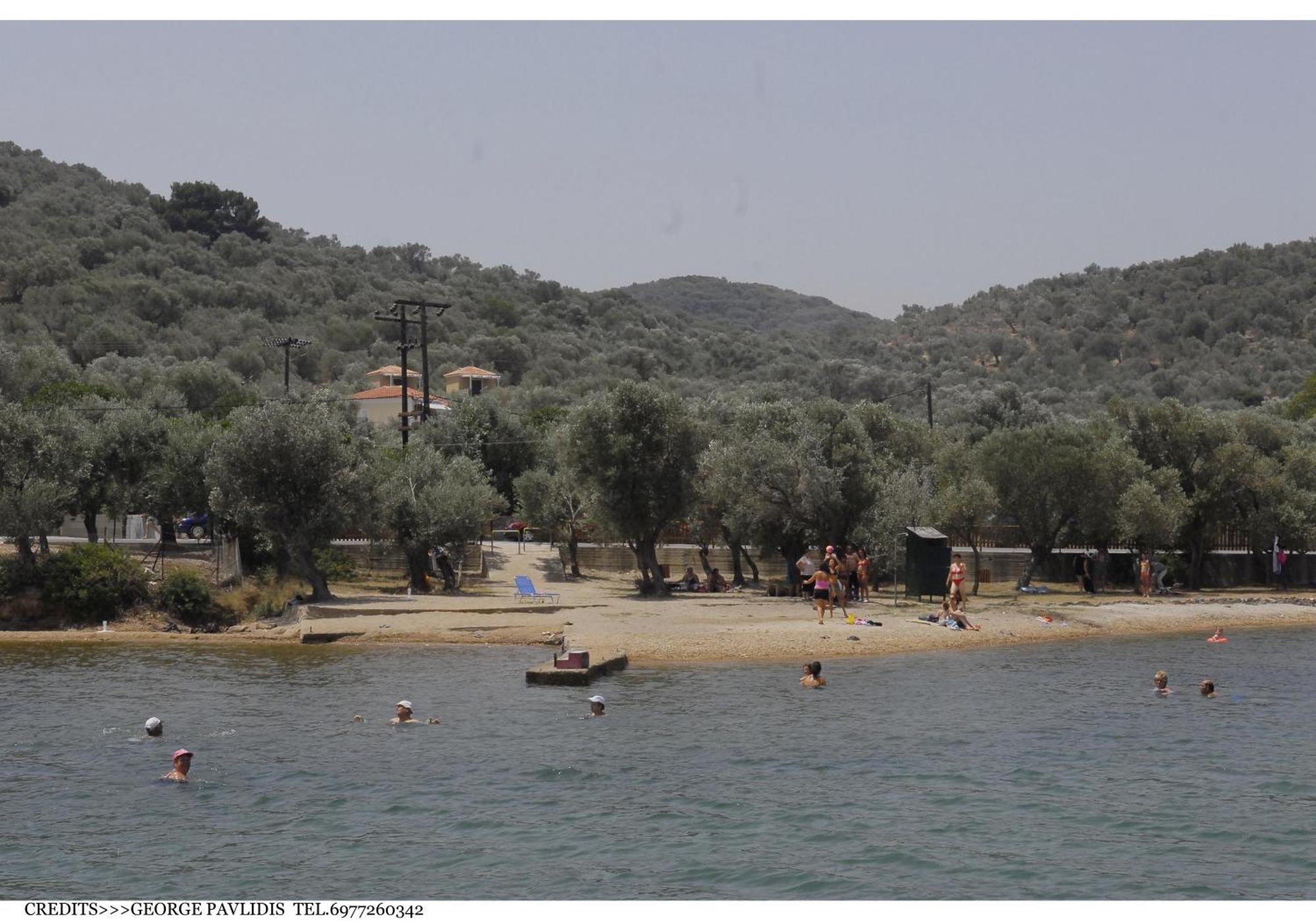 Gera'S Olive Grove - Elaionas Lesvou Hotell Marmaro  Exteriör bild