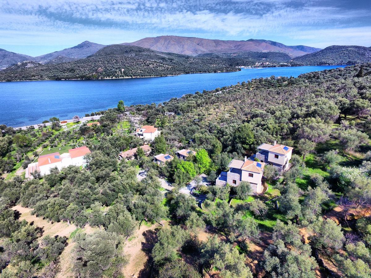 Gera'S Olive Grove - Elaionas Lesvou Hotell Marmaro  Exteriör bild