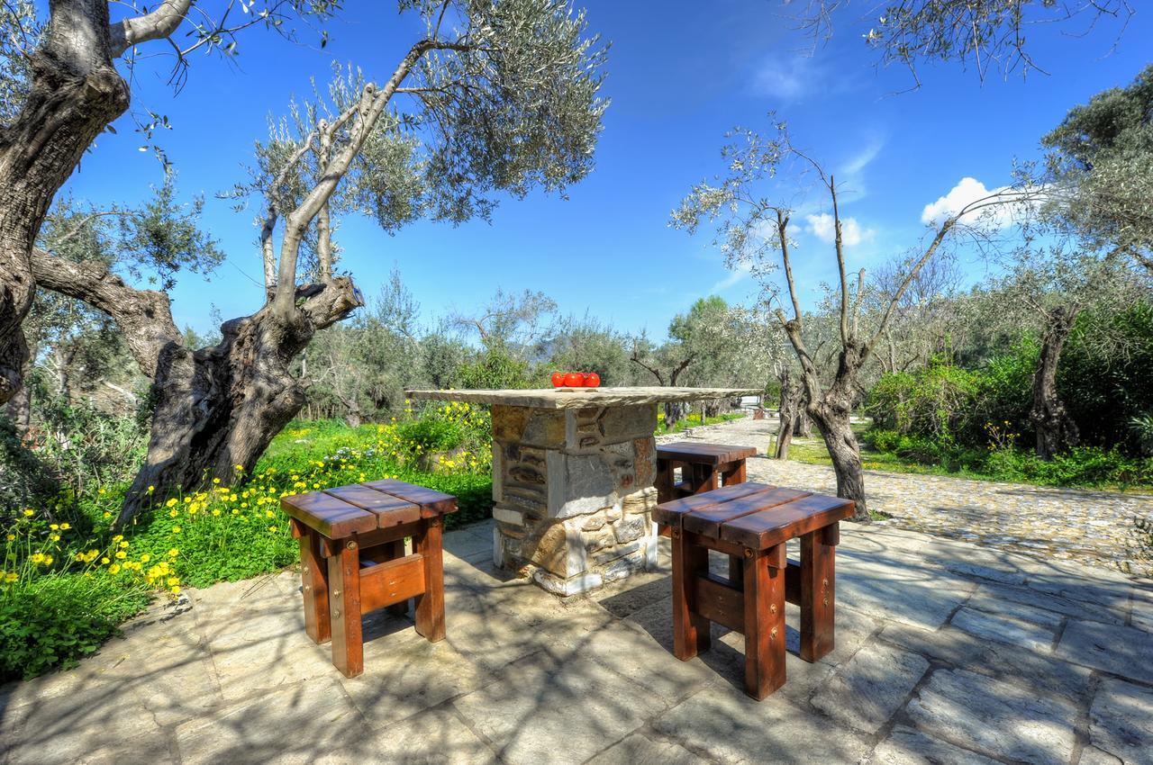 Gera'S Olive Grove - Elaionas Lesvou Hotell Marmaro  Exteriör bild
