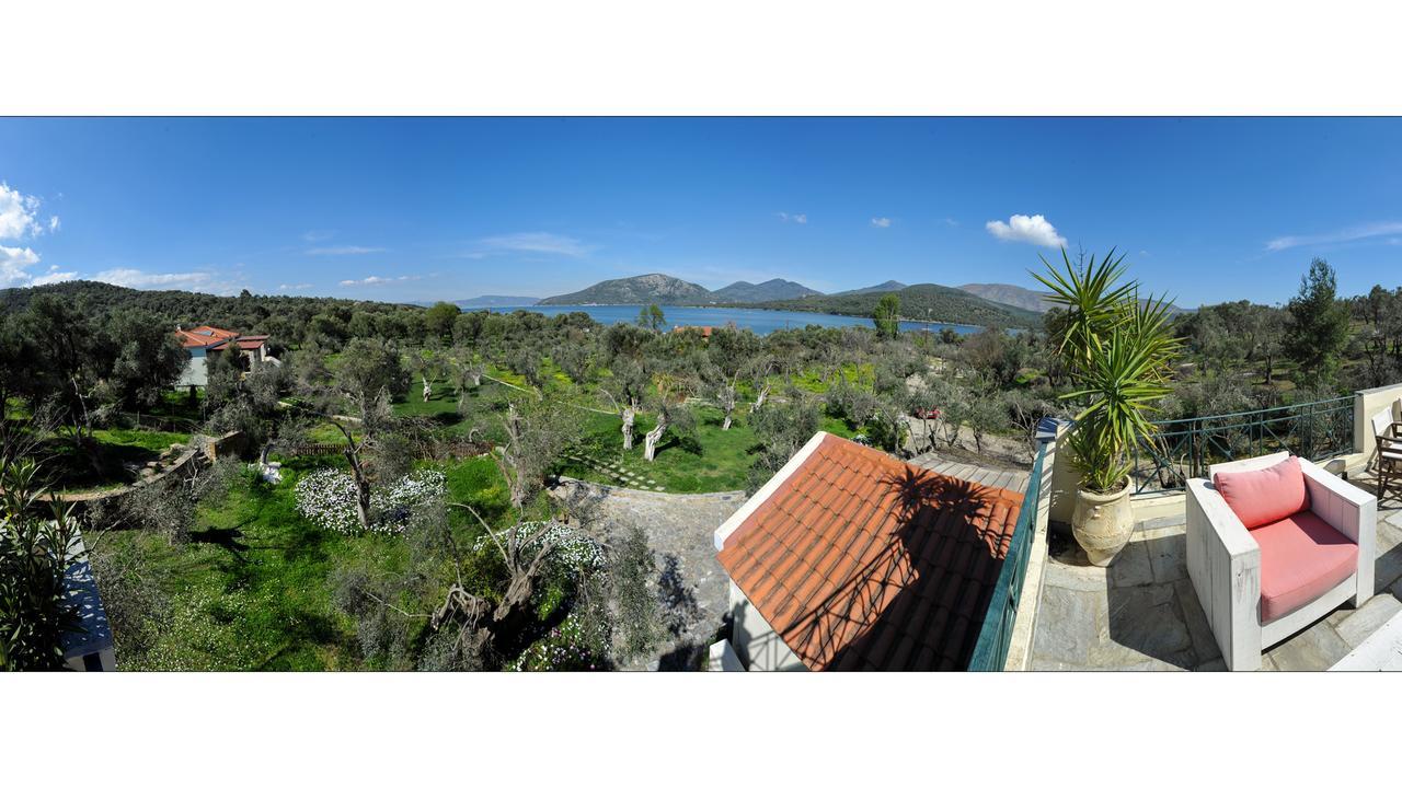 Gera'S Olive Grove - Elaionas Lesvou Hotell Marmaro  Exteriör bild