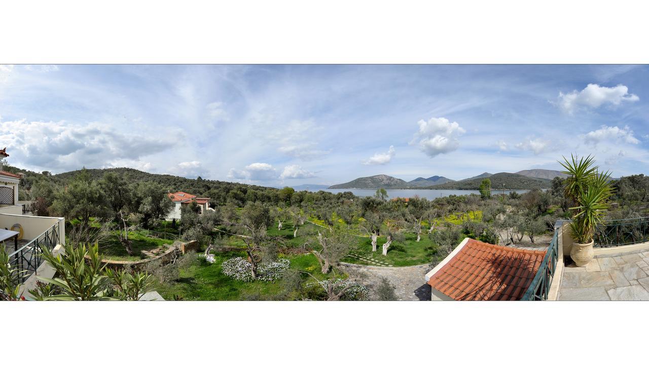 Gera'S Olive Grove - Elaionas Lesvou Hotell Marmaro  Exteriör bild