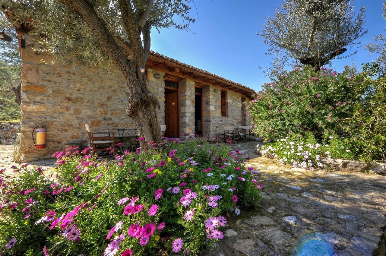Gera'S Olive Grove - Elaionas Lesvou Hotell Marmaro  Exteriör bild