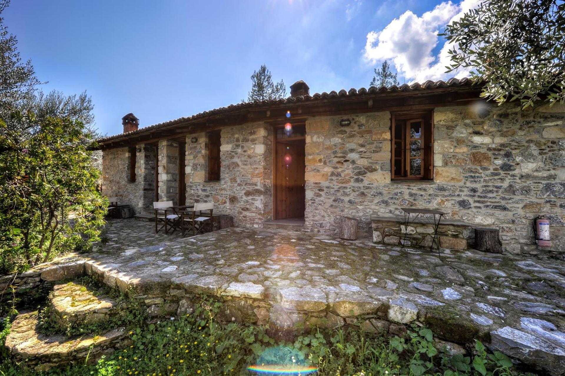Gera'S Olive Grove - Elaionas Lesvou Hotell Marmaro  Exteriör bild