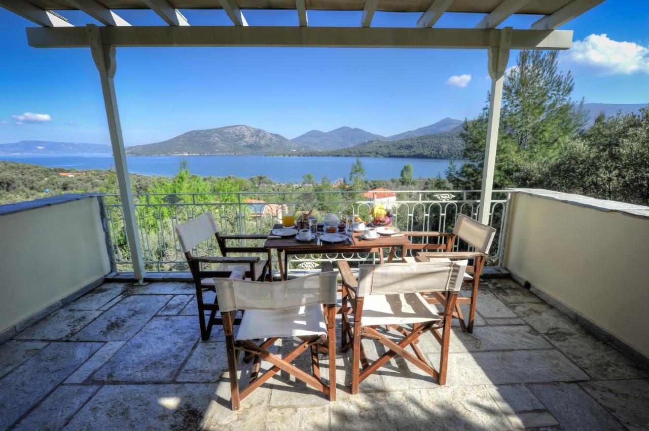 Gera'S Olive Grove - Elaionas Lesvou Hotell Marmaro  Exteriör bild