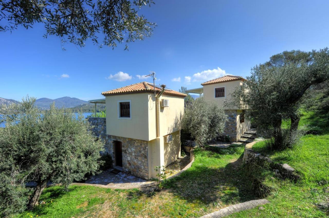Gera'S Olive Grove - Elaionas Lesvou Hotell Marmaro  Exteriör bild